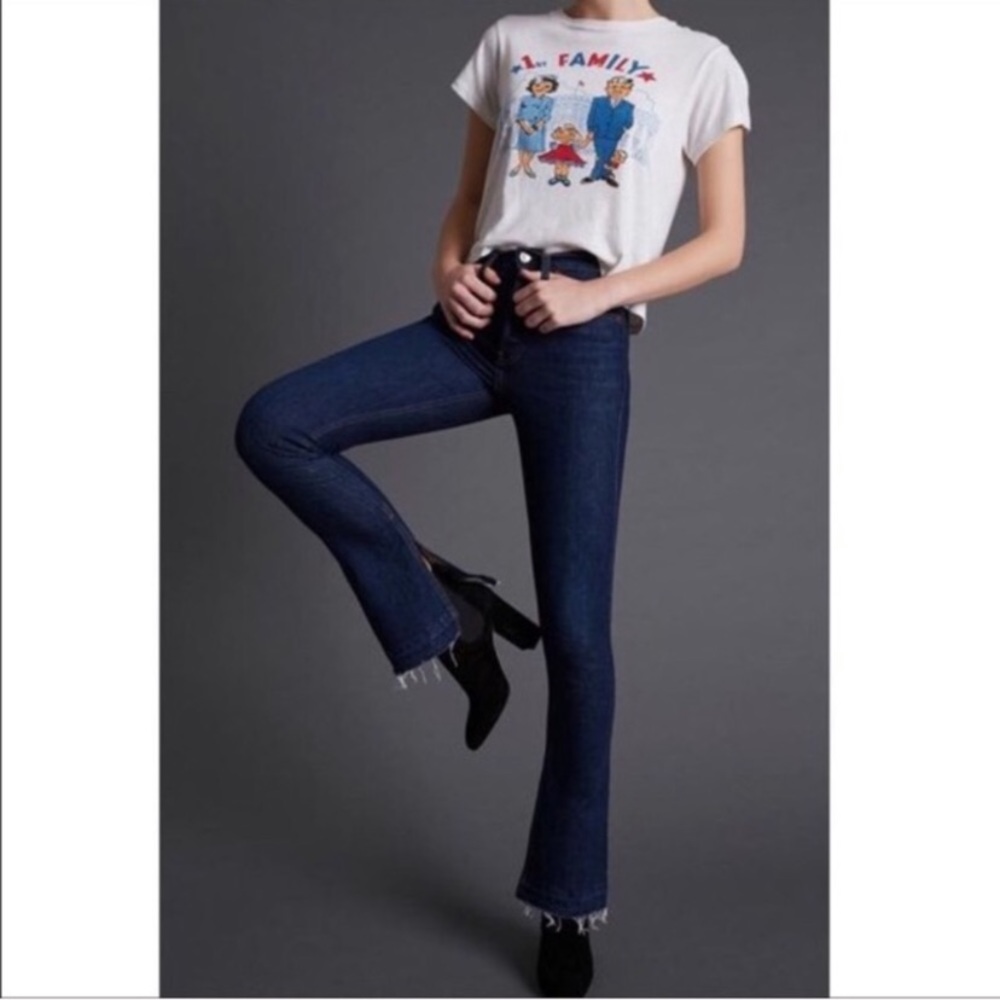 Re/Done Originals The Elsa Stretch Flare Jeans - Picture 1 of 10